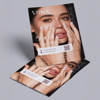 Impression personnalisée de brochures pliables de taille A5, A6, A4, recyclées, pour entreprises, instructions de produits, publicité, impression de dépliants