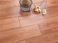 Décoration intérieure 6x32 Style de lattes en bois brun chinois Nouveau Sélections de styles de lattes en bois de chêne Effet parquet Carrelage