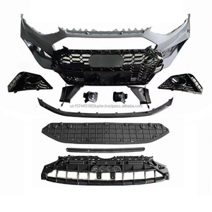 A4ชิ้นส่วนรถยนต์สำหรับรถออดี้ A4 B9.5 2020 2021 2022 2023 2024เพื่อ RS5บอดี้คิทกันชนด้านหน้า A4ขอบริมหน้าพร้อมตะแกรง