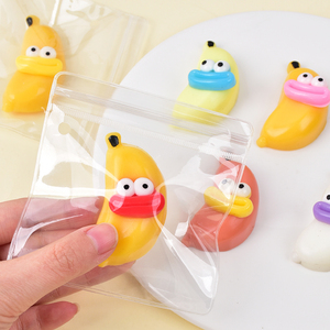 Juguete Blandito de Plátano al por Mayor, Mini Juguete Antiestrés Único de Plátano de TPR, Juguete Blandito de Descompresión para Apretar con Forma de Gato - Product Image 1