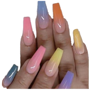 24 Uds gradiente blanco Simple Ballet <span class=keywords><strong>uñas</strong></span> postizas <span class=keywords><strong>cortas</strong></span> cuadradas Nail Art cubierta completa puntas de <span class=keywords><strong>manicura</strong></span> <span class=keywords><strong>para</strong></span> dedos diseño de prensa - Product Image 3