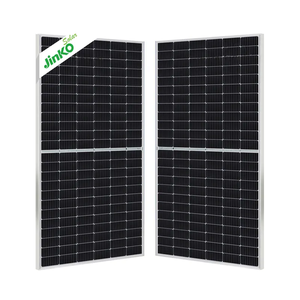 Panel Solar Fotovoltaico Bifacial de Media Celda PERC Tipo N de Doble Vidrio, 132 mm, 700 W-720 W, 23.18% de Eficiencia, en Paleta - Product Image 2