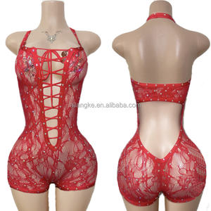 Ropa de Baile Exótica de Rejilla Personalizada al por Mayor, Atuendo de Stripper Popular - Product Image 3