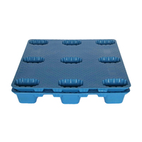 Paleta de Plástico Industrial para Almacén, de 4 Vías, con Entrada de Horquilla, Múltiples Especificaciones, para Carga Pesada