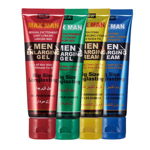 Vier Farben Creme Max Man Penisvergrößerungsgel Wasserdichtes Massagegel Schwamm für Äußere Anwendung Erwachsenenprodukte QTTO Marke Großhandel - Product Image 1