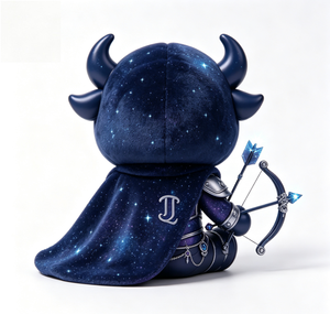 Figurine OEM personnalisée <span class=keywords><strong>Sagittaire</strong></span> Zodiaque Magie Étoilée en PVC ABS avec peluche douce et moelleuse, boîte mystère de collection Constellation, jouet artistique - Product Image 6