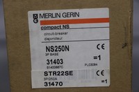 Interrupteur de puissance PLC NS250N NS100-160-250 31403 750V N/H/NA pour produit sous garantie