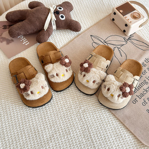 Pantofole Carine a Cartone Animato per Bambini, Calzature per Bambini con Piattaforma, Nuovo Design con Motivi Animali, Scarpe Invernali e Autunnali per Bambine - Product Image 2