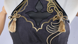 Ecoparty Shen He <span class=keywords><strong>Cosplay</strong></span> disfraz Frostflower Dew vestido <span class=keywords><strong>Genshin</strong></span> <span class=keywords><strong>Impact</strong></span> Lantern Rite <span class=keywords><strong>Shenhe</strong></span> nuevos trajes de <span class=keywords><strong>Cosplay</strong></span> disfraces uniformes - Product Image 4