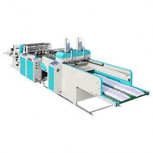 Máquina Automática de 2 Líneas para Fabricar Bolsas de Plástico Tipo Camiseta para Supermercados y Uso Doméstico - Product Image 2