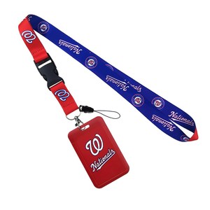 New Arrival giá bán buôn Chất lượng cao hot NFL 32 đội bóng đá Keychain dây buộc với ID chủ thẻ - Product Image 4