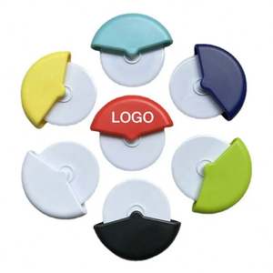 Couteau à pizza en acier inoxydable avec logo personnalisé, rouleau portable, cadeau promotionnel, ouvre-bouteille, impression sérigraphique, couleur personnalisée - Product Image 2