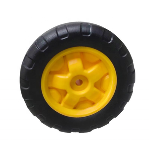 Werksverkauf <span class=keywords><strong>8</strong></span> Zoll leise und nicht aufblasbare halbohrende Gummiräder Werkzeug Auto Rollen - Product Image 2