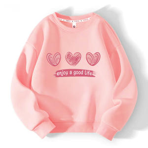 2023 logotipo personalizado de alta calidad suéter de bebé suéter de felpa primavera diseñador bebé niño Sudadera con capucha conjuntos <span class=keywords><strong>chándal</strong></span> para niños - Product Image 1