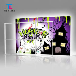 TianLang Trade Show Exhibición Cabina Exhibición Rectángulo Tensión Tela Telón de fondo Seg Pop-up Caja de luz LED retroiluminada - Product Image 4
