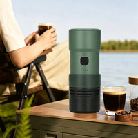 Mesin Kopi Mini Rumah Tangga Isi Ulang Serbaguna untuk Bubuk Kopi & Kapsul 3 in 1 Mesin Espresso Elektrik Portabel