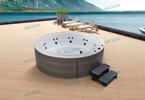 MEXDA hot-sale family 8 persone outdoor spa <span class=keywords><strong>idromassaggio</strong></span> vasca <span class=keywords><strong>idromassaggio</strong></span> WS-PC01AS - Product Image 2
