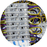 Module étanche en résine époxy 0.72w Module d'éclairage de panneau publicitaire 3 Smd 5050 Module LED RVB 12v