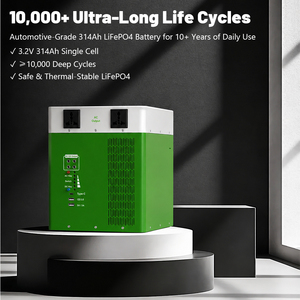 สถานีไฟฟ้าพกพา OEM ODM 2000Wh 1000W แบตเตอรี่ LiFePO4 6.4V 10000 รอบการใช้งาน 550W MPPT เครื่องกำเนิดพลังงานแสงอาทิตย์สำรองสำหรับบ้าน - Product Image 1