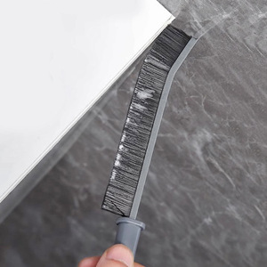 Brosse de nettoyage pour joints de salle de bain, brosse pour joints de toilettes et carreaux de cuisine, nettoyeur de joints de fenêtres, brosse à poussière pour rainures, brosse à cheveux. - Product Image 2