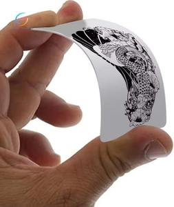 Carta PVC Premium Impermeabile GDC GDC6004 CR80 30 <span class=keywords><strong>Mil</strong></span> per Badge Fotografici, Stampabile Fronte-Retro con Qualità Grafica per Stampanti a Getto d'Inchiostro - Product Image 5