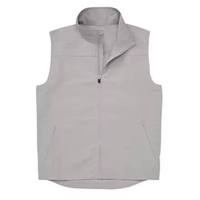 Gilet de golf léger personnalisé pour homme – Veste sans manches en softshell de haute qualité, respirante, coupe-vent avec poches pour l'hiver et les activités de plein air