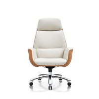 Chaise de bureau de direction en cuir, design moderne, contemporain, commercial, personnalisé, pour le bureau