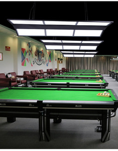 Luminaire de salle de <span class=keywords><strong>billard</strong></span> suspendu lustre à led lumières linéaires panneau led pendentif éclairage d'atelier <span class=keywords><strong>lampe</strong></span> de salle de <span class=keywords><strong>billard</strong></span> en aluminium - Product Image 2