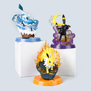 Collezione di Action Figure per Bambini, Giocattoli <span class=keywords><strong>Cartoon</strong></span> Carini Poke Mon Pikachu Gengar Eevee, Scatole Misteriose in PVC per UFO Catcher - Product Image 6