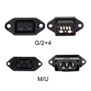 Cable de Carga para Batería de Bicicleta Eléctrica Niu M/U/N1/N1s, Adaptador de Enchufe de Alimentación 2+4 2+6, Conector de Cable de Carga para Batería U1/M1 - Product Image 4