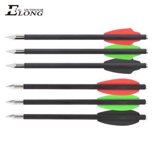 <span class=keywords><strong>Flechas</strong></span> de Carbono Puro Elong Outdoor de 160 mm, <span class=keywords><strong>Flechas</strong></span> Cortas de Carbono de 6,2 mm para Caza al Aire Libre - Product Image 1