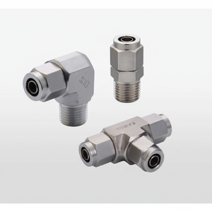 PISCO Stainless SUS316 Compression Fitting NSM0640 <b>Industrial</b> <b>Compressor</b> Part - Product Image 1