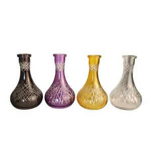 Manufacture high grade shisha hookah glass bottle