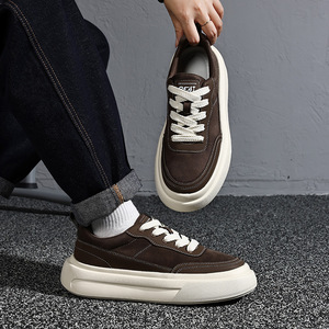 Men's shoes - 2026 thick-soled elevated versatile men's sports and casual shoes, retro style oxfords - Product Image 4