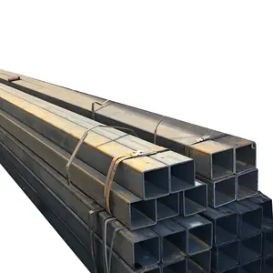 EN 10219 S355 MS RHS Hollow Section pipe Black Square Rectangular Steel Pipe ASTM A500/A53/S275/S355 steel pipe