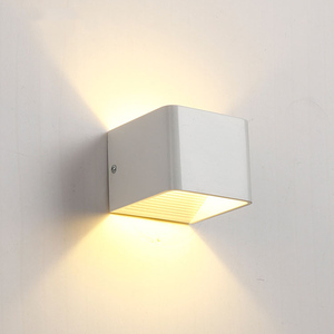 Postmodern Style Bedroom Touch Control Aluminum <b>Wall</b>-Mounted Sconce LED <b>Light</b> with <b>Dimmable</b> Warm White <b>Wall</b> Lamps High CRI 90 - Product Image 1