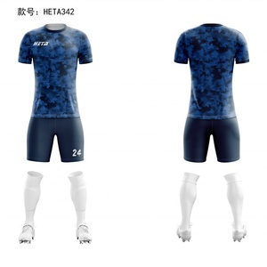 Tenue de football personnalisée pour équipe de club, maillots de football pour hommes, shorts respirants, ensemble de maillots de football par sublimation, maillot de football et shorts - Product Image 4