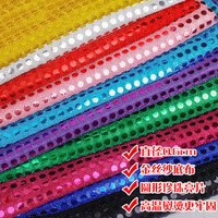 Chine Fournisseurs Étincelant Or Sequin Tissu Pour Vêtements et Fond De Mariage