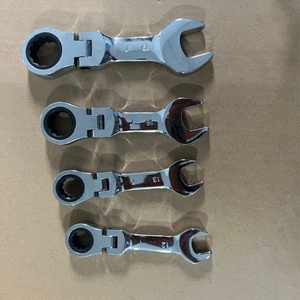 Llave de trinquete mini de cabeza flexible de 6-19 mm, 72 dientes, 5. Espejo Giratorio Pulido para Reparación de Automóviles en Espacios Reducidos - Product Image 2