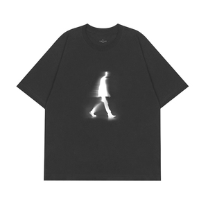 Bán Buôn Mùa Hè 100% Bông 260gsm Người Đàn Ông Quá Khổ Của T-Shirts Biểu Tượng Tùy Chỉnh In Heavyweight Màn Hình Lụa Đồng Bằng Vải Dệt Kim - Product Image 3