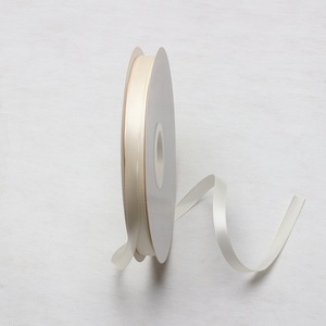 Ruban gros-grain corail uni et double face, lisse, couleurs assorties, personnalisable avec logo, pour badges et nœuds DIY – Stock usine - Product Image 2