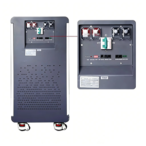 แบตเตอรี่ลิเธียมไอรอนฟอสเฟต LiFePO4 51.2V 30KWH 200Ah ระบบกักเก็บพลังงานแสงอาทิตย์สำหรับบ้าน พร้อมล้อเคลื่อนย้ายได้ ระบบออฟกริด ป้องกันน้ำและฝุ่นระดับ IP54 - Product Image 4