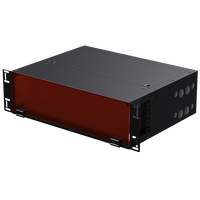 2U 19 Inch Sliding MPO Fiber Patch Panel 144 Port LC Duplex Modular ODF Chassis REACH SVHC Certified for Data Center
