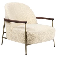 Chaise de bar moderne de luxe en velours avec pieds en métal pour usage commercial