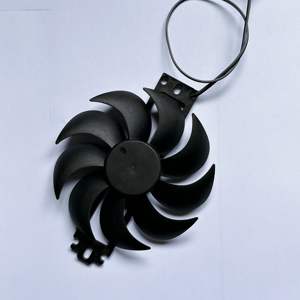 พัดลมไร้กรอบ DC 12V, พัดลมระบายความร้อนด้วยเตาอินฟาเรดอะไหล่ - Product Image 2