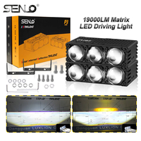 Senlo P3 Plus - Faro Auxiliar LED de Alta Luminosidad para Motocicleta, Resistente al Agua IP68, Luz de Trabajo para Todoterreno