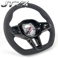 Volant de voiture personnalisé en suède et fibre de carbone pour BMW M2 M3 M4 M5 G20 G22 G05 G06 G08 G14 G15 G82 G80 G87 F90 - Pièces automobiles