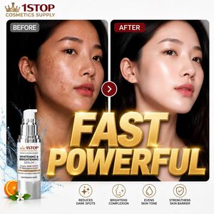 Sérum Visage Éclaircissant à la Vitamine C, Niacinamide et <span class=keywords><strong>Acide</strong></span> Hyaluronique – Formule Essentielle pour Soins de la Peau – Prise en Charge de l'Industrialisation - Product Image 1
