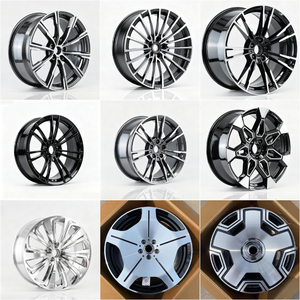Rines de Aleación de Aluminio Forjado de 19 Pulgadas 8.5J PCD 5x120 ET 25mm Negros Multirradio para Autos de Pasajeros, Personalizables para BMW y Audi - Product Image 4