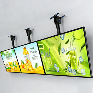 Panneau de menu numérique LED à montage au plafond, en acrylique rétroéclairé, pour bar à cocktails, enseigne publicitaire intérieure, cadre en aluminium pour panneau de menu de boissons - Product Image 1